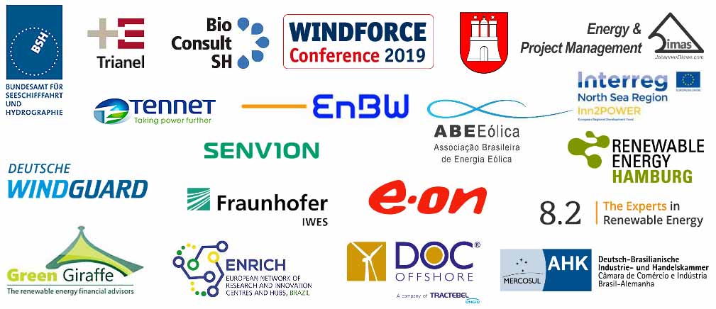 German hosts, sponsors, and organizers of the offshore delegation 2019