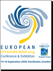 Proceedings of the European Offshore Wind 2009 Conference & Exhibition