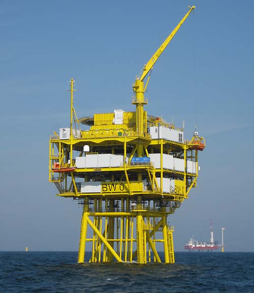 Offshore converter station for TWB I and II