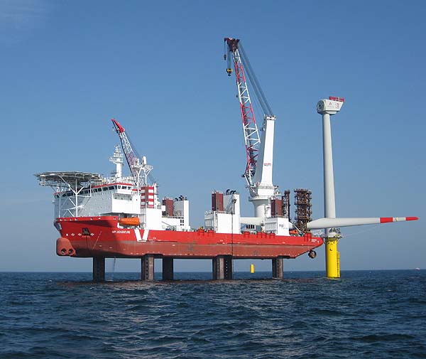 Construction of the offshore wind farm 'Trianel Windpark Borkum' (Phase 1)
