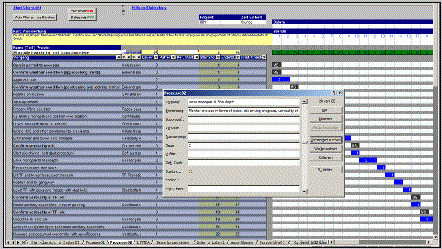 User interface for the Process Analysis